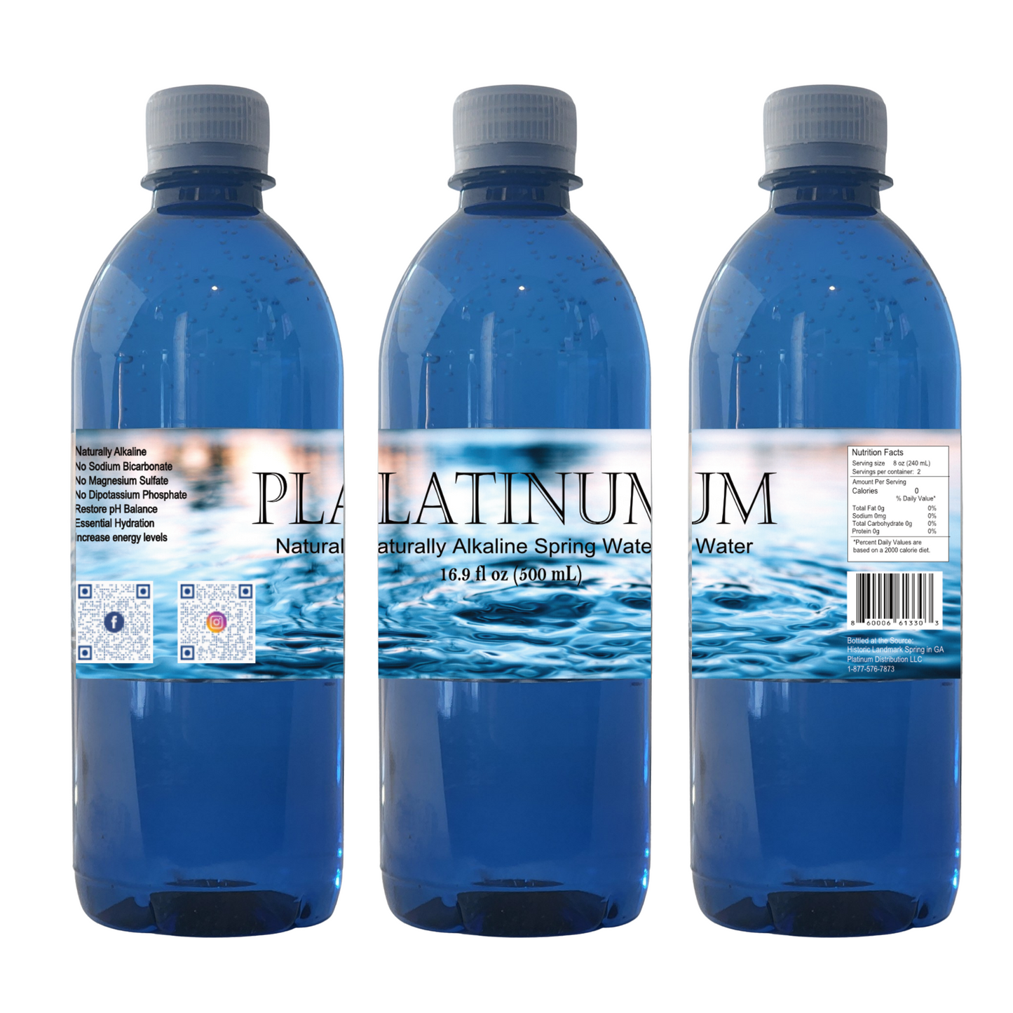 Platinum Endurance 16.9 oz Case